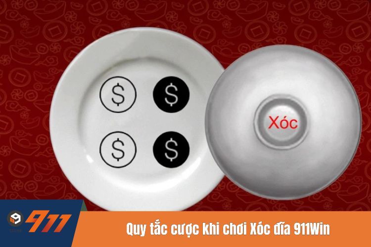 Quy tắc cược khi chơi Xóc đĩa online