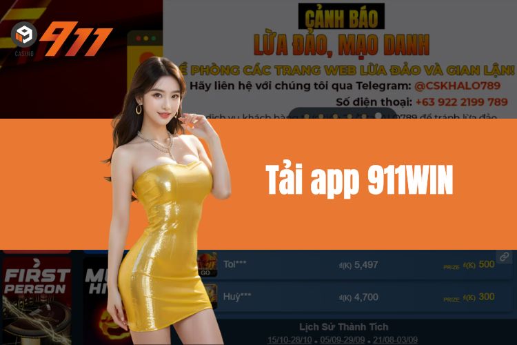 Tải App 911Win Trên IOS, Android Chỉ Với Vài Bước đơn Giản